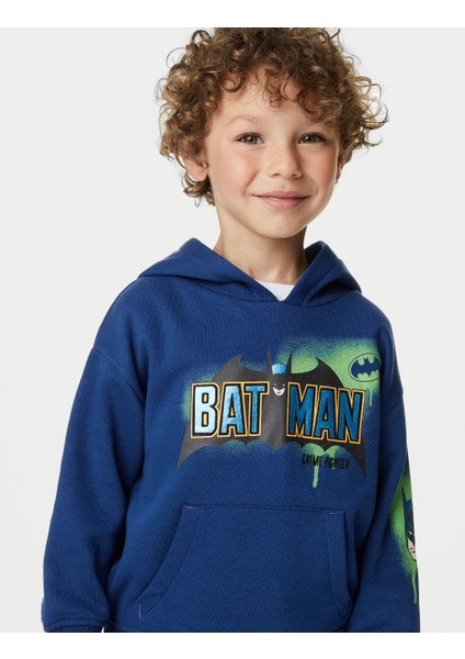 Marks & Spencer Batman™ Kapüşonlu Sweatshirt