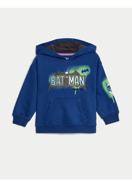 Marks & Spencer Batman™ Kapüşonlu Sweatshirt