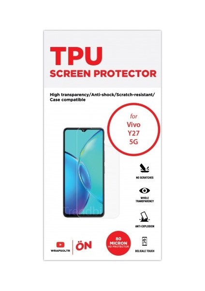 Vivo Y27 5g Ekran Koruyucu Esnek Tpu Film fiyatları