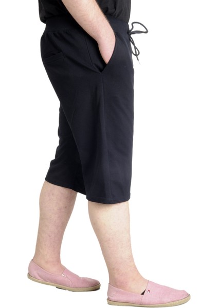 Büyük Beden Erkek Kapri Md Club 23508 Lacivert modelleri