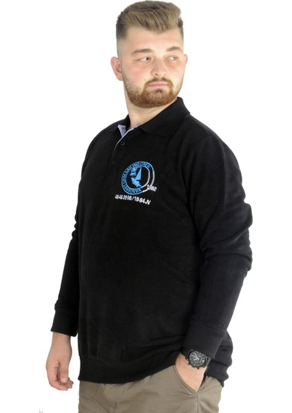 Erkek Sweatshirt Polo Selanik Sailing Crew 22442 Siyah fiyatları