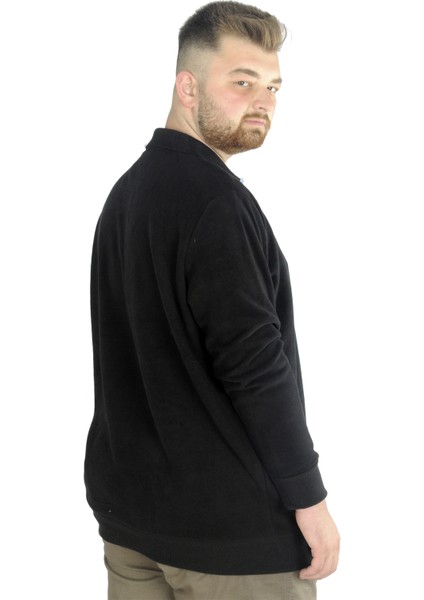 Erkek Sweatshirt Polo Selanik Sailing Crew 22442 Siyah modelleri