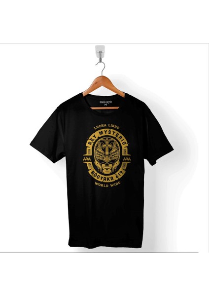 Rey Mysterıo Wwe Amerikan Güreşi Booyaka 619 Baskılı Tişört T-Shirt