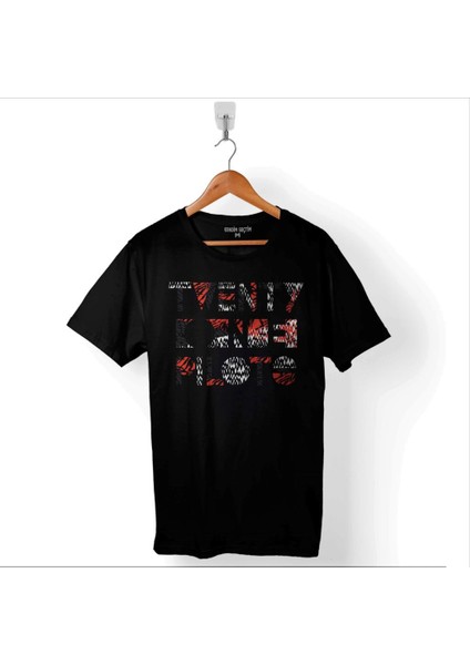 Twenty One Pilots Logo Stressed Baskılı Tişört T-Shirt