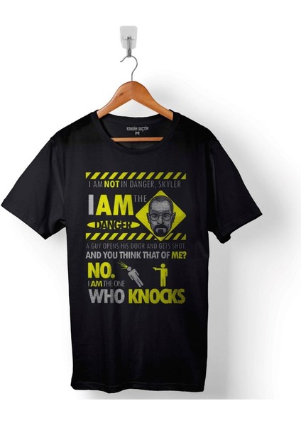 Breaking Bad I Am Not In Danger Skyler Baskılı Tişört T-Shirt