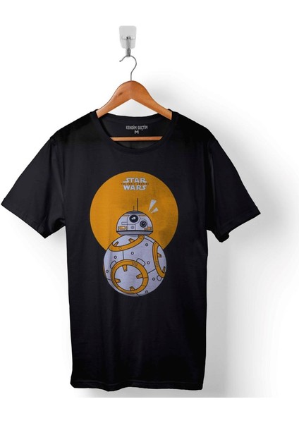 Star Wars Bb-8 Bb8 Fathead Baskılı Tişört T-Shirt