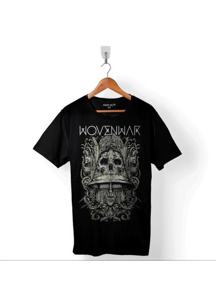 Ben Sahar Behemoth Metal Rock Kuru Kafa Skull Baskılı Tişört T-Shirt
