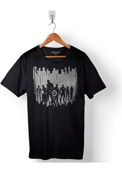 Avengers Age Of Ultron Iron Man Baskılı Tişört T-Shirt