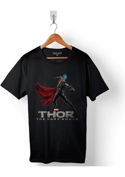 Thor Avengers Marvel Logo Baskılı Tişört T-Shirt