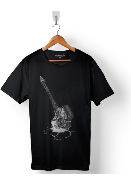 Thor Hammer Mjöllnır Tokmak 3D Baskılı Tişört T-Shirt