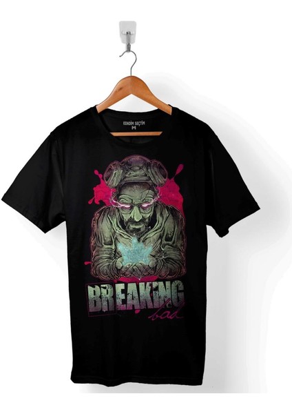 Breaking Bad Walter White Heisenberg Br 35 Baskılı Tişört T-Shirt