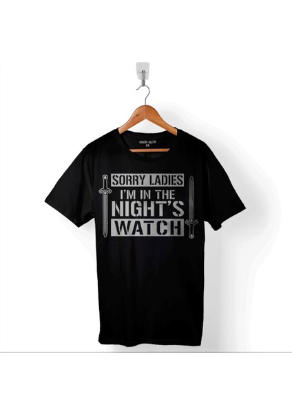 Game Of Thrones Sorry Ladies Im In The Nights Baskılı Tişört T-Shirt