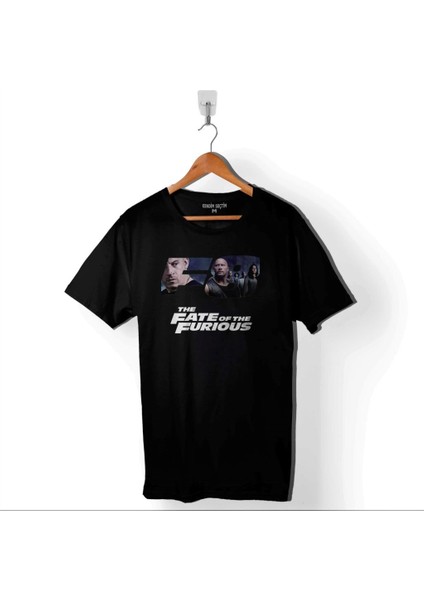 Fast And Furious 8 Hızlı ve Öfkeli Vın Diesel Baskılı Tişört T-Shirt