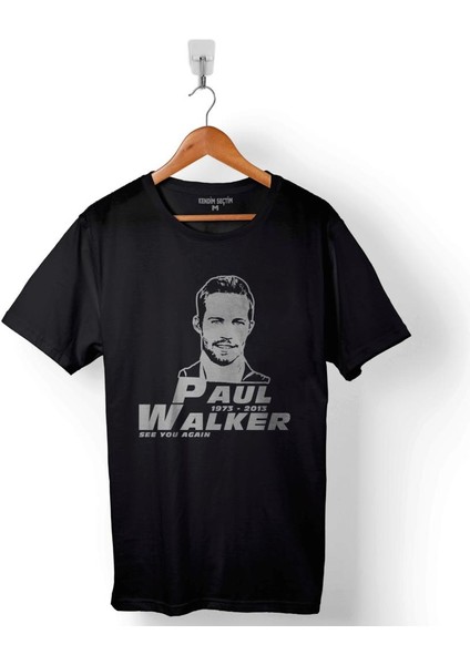 Paul Walker 1973 2013 See You Again Hızlı ve Öfkeli Baskılı Tişört T-Shirt