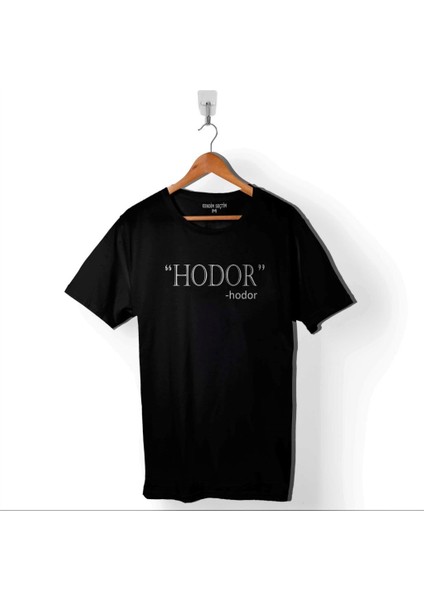 Hodor Quote Game Of Thrones Stark Winter Is Coming Baskılı Tişört Unisex T-Shirt