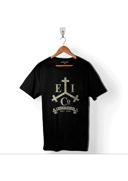 East India Trading Company Captain Jack Sparrow Baskılı Tişört Unisex T-Shirt