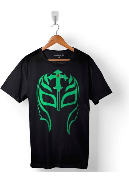 Rey Mysterıo Wwe Amerikan Güreşi Booyaka 619 Baskılı Tişört Unisex T-Shirt