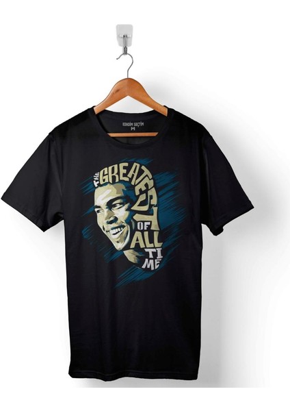 Muhammed Ali The Greatest Of All Tıme Baskılı Tişört Unisex T-Shirt