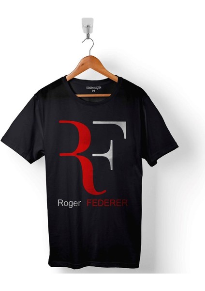 Tenis Roger Federer The Perfect Start Baskılı Tişört Unisex T-Shirt