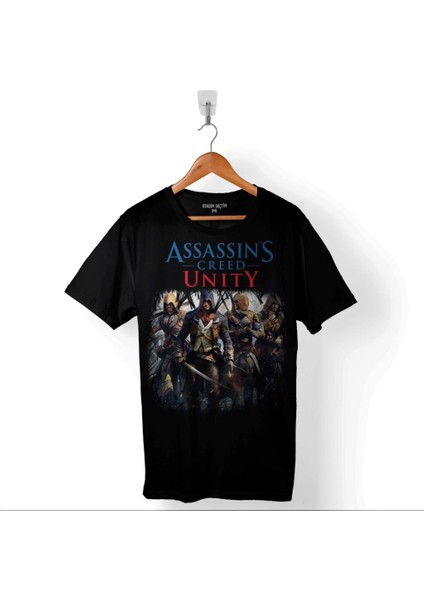 Assassins Assassin's Creed Unıty 4 5 Iv Baskılı Tişört Unisex T-Shirt
