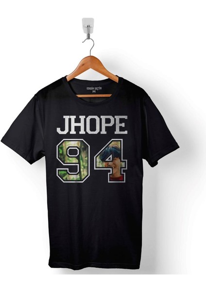 Bts Bangtan Boys J Hope 95 1995 J-Hope Jimin Baskılı Tişört T-Shirt