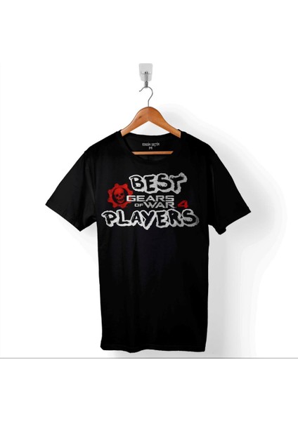 Gears Of War Best Players Süper Oyuncu Baskılı Tişört Unisex T-Shirt