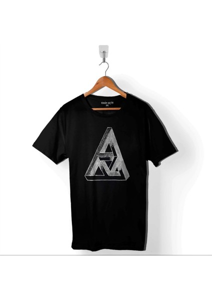 3 Üç Boyutlu Optik Ilizyon Ilüzyon Illusion Baskılı Tişört T-Shirt