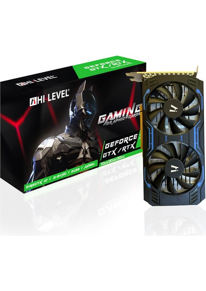 HLV2060SD68G256D Geforce RTX2060 Super Gddr6 8gb 256BIT Dual Fans Dp/hdmı/dvı Ekrankartı