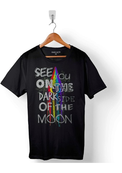 Pink Floyd See You On The Dark Side Baskılı Tişört Unisex T-Shirt