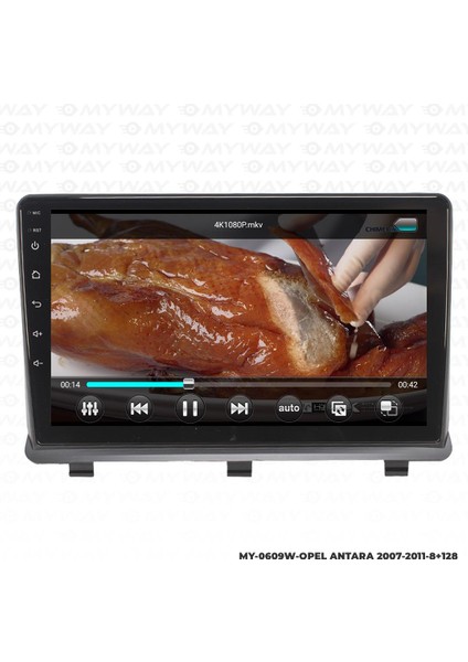 Opel Antara Android 12 Multimedya Carplay 4gb RAM+64GB HDD Navigasyon Ekran