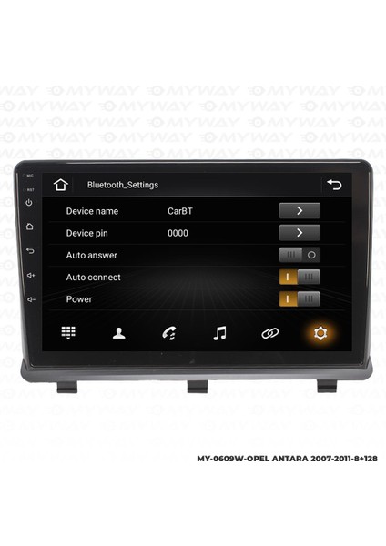 Opel Antara Android 12 Multimedya Carplay 4gb RAM+64GB HDD Navigasyon Ekran modelleri