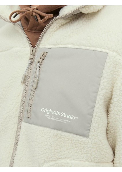 Jorvesterbro Teddy Jacket Noos Erkek Beyaz Mont 12238854-White