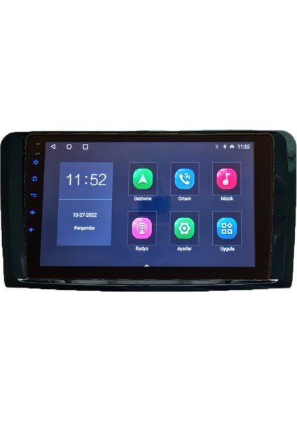Mercedes Benz ml 2006-2011 Android Sürüm 13 Kablosuz Carplay Navigasyon Multimedya 9 Inç Ekran 2gb Ram 32GB Rom Hafıza fırsatları