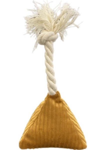 Ipli Prizma Köpek Oyuncağı Sarı 7X15CM