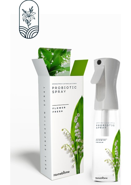 Homebiome Postbiyotik Sprey Flower Fresh 300 ml