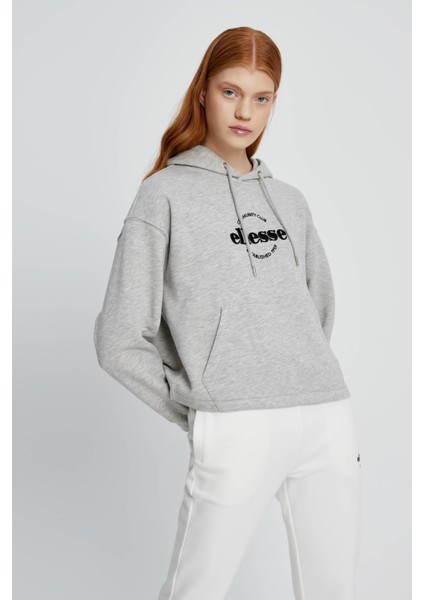 Kadın Kapüşonlu Sweatshirt EF037-GR