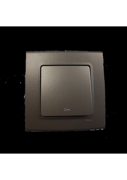 Linnera Life Antrasit Kapı Otomatiği Yaylı Anahtar Çerçevesiz - 90445005