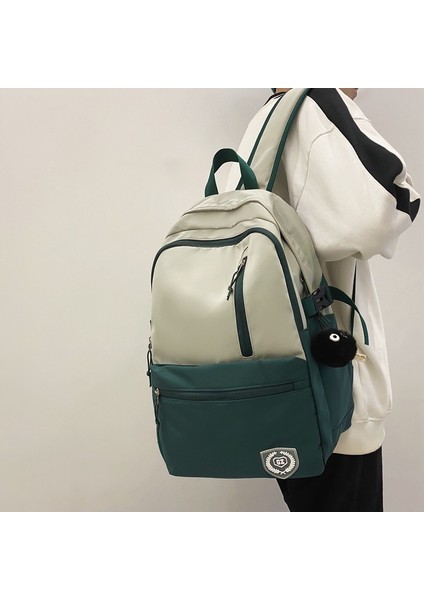 Kampüs Öğrenci Okul Nın Sırt Rahat Kore Versiyonu Kadın Spor Sırt Bayan Seyahat Makyaj Sırt Çantası (Yurt Dışından) fırsatları