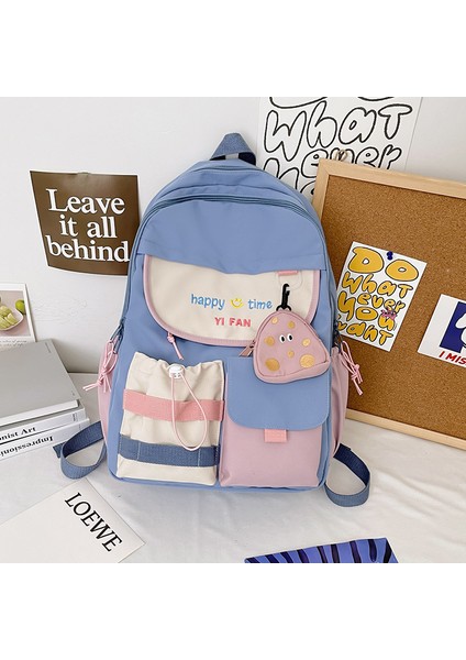 Schoolbag Kadın Ilkokul Öğrencileri Büyük Kapasiteli Sevimli Yüksek Değerli Sırt Ins Japon Lise Ortaokul Öğrenci Sırt Çantası (Yurt Dışından) fiyatları