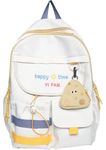 Schoolbag Kadın Ilkokul Öğrencileri Büyük Kapasiteli Sevimli Yüksek Değerli Sırt Ins Japon Lise Ortaokul Öğrenci Sırt Çantası (Yurt Dışından)
