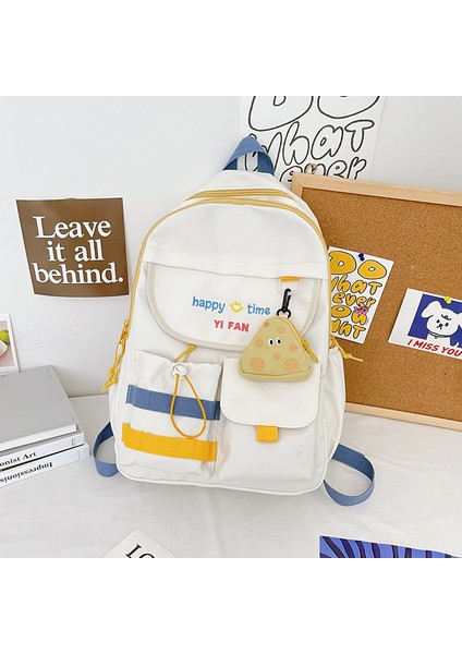 Schoolbag Kadın Ilkokul Öğrencileri Büyük Kapasiteli Sevimli Yüksek Değerli Sırt Ins Japon Lise Ortaokul Öğrenci Sırt Çantası (Yurt Dışından) indirimleri