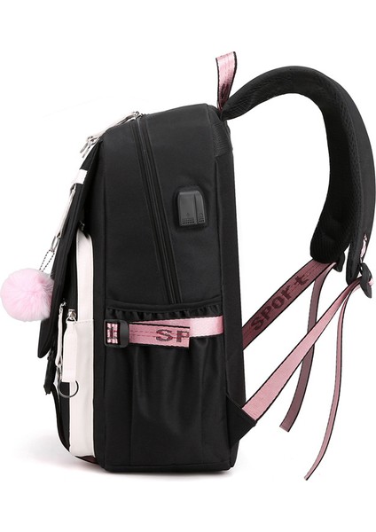 Hello Kitty Okul Çocuk Sırt Ilkokul Öğrencileri Üçüncü Ila Altıncı Sınıf Erkek ve Kadın Ortaokul Öğrencileri Üniversite Kampüsü Sırt Çantası (Yurt Dışından) fiyatları