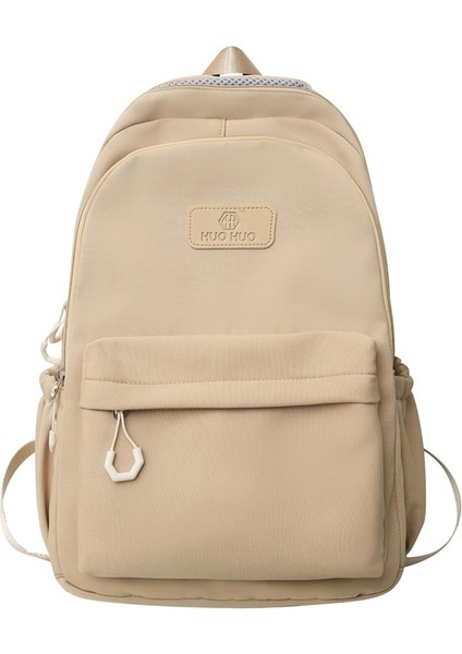 Ortaokul ve Lise Öğrencileri Için Büyük Kapasiteli Okul Erkekler ve Kadınlar Için ve Şık Naylon Sırt Çantası (Yurt Dışından)