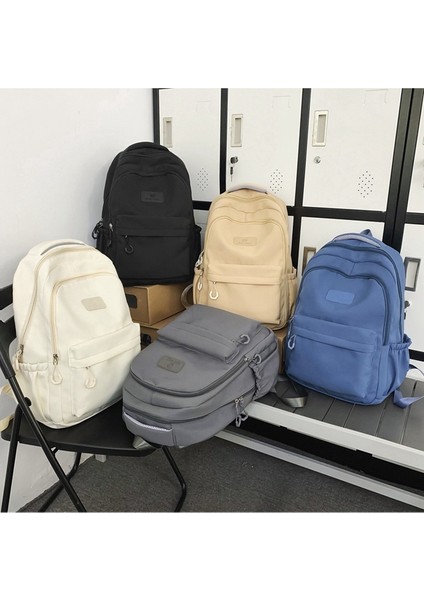 Ortaokul ve Lise Öğrencileri Için Büyük Kapasiteli Okul Erkekler ve Kadınlar Için ve Şık Naylon Sırt Çantası (Yurt Dışından) fiyatları