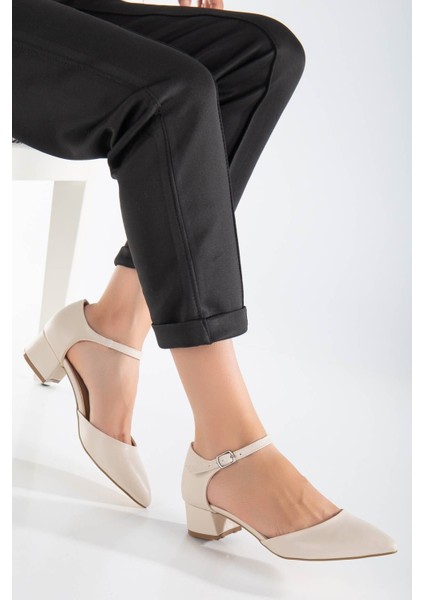 Jewel Kadın Topuklu Ayakkabı Ten Cilt