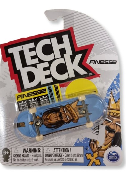 Tech Deck Parmak Kaykayı Tekli Paket 96 mm - Finesse