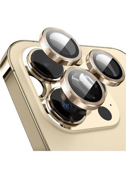 Apple iPhone 11 Pro Uyumlu Alüminyum Seri Kamera Cam Koruyucu