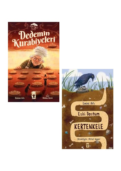 Dedemin Kurabiyeleri - Eski Dostum Kertenkele -2 Kitap Set - Emine Arlı