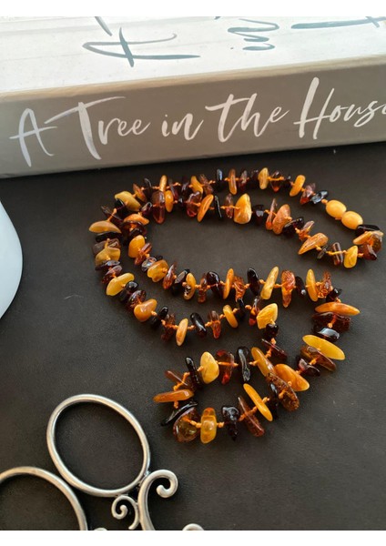 Yetişkin Damla Kehribar Kolye 45 cm fiyatları