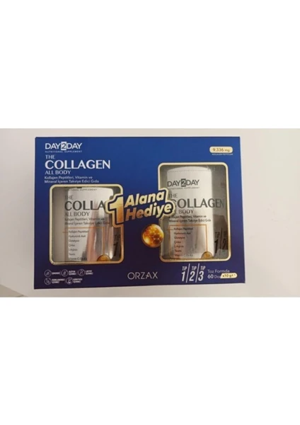 The Collagen All Body Toz 300 gr - 1 Alana 1 Bedava 8697595876237